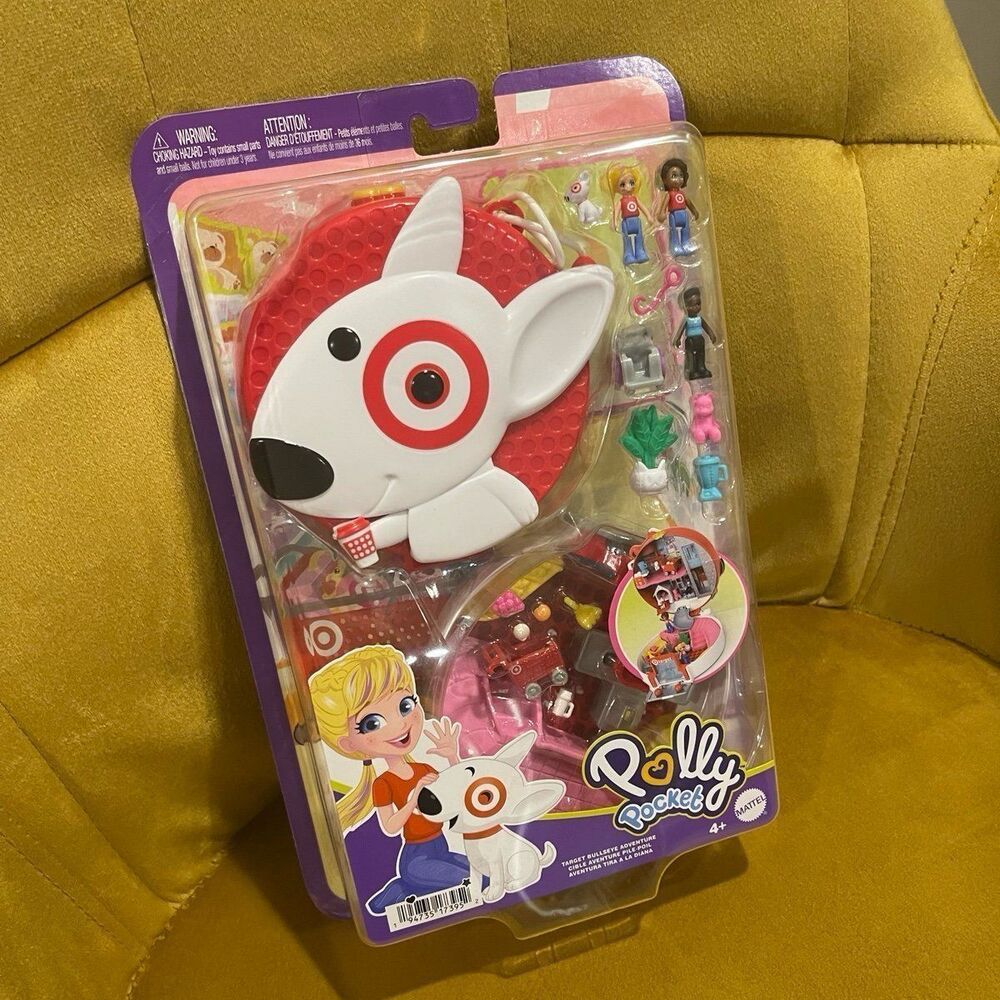 Polly Pocket Exclusive Target Bullseye Adventure Playset!